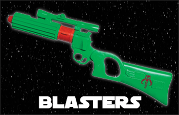 Replica Star Wars blasters for cosplay and costumes