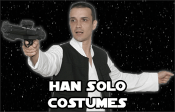 Han Solo vest, holster, and Corellian trousers