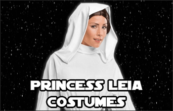 Princess Leia white robe and hair buns costume