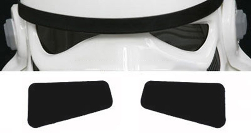Stormtrooper Helmet Lenses - Grey Film